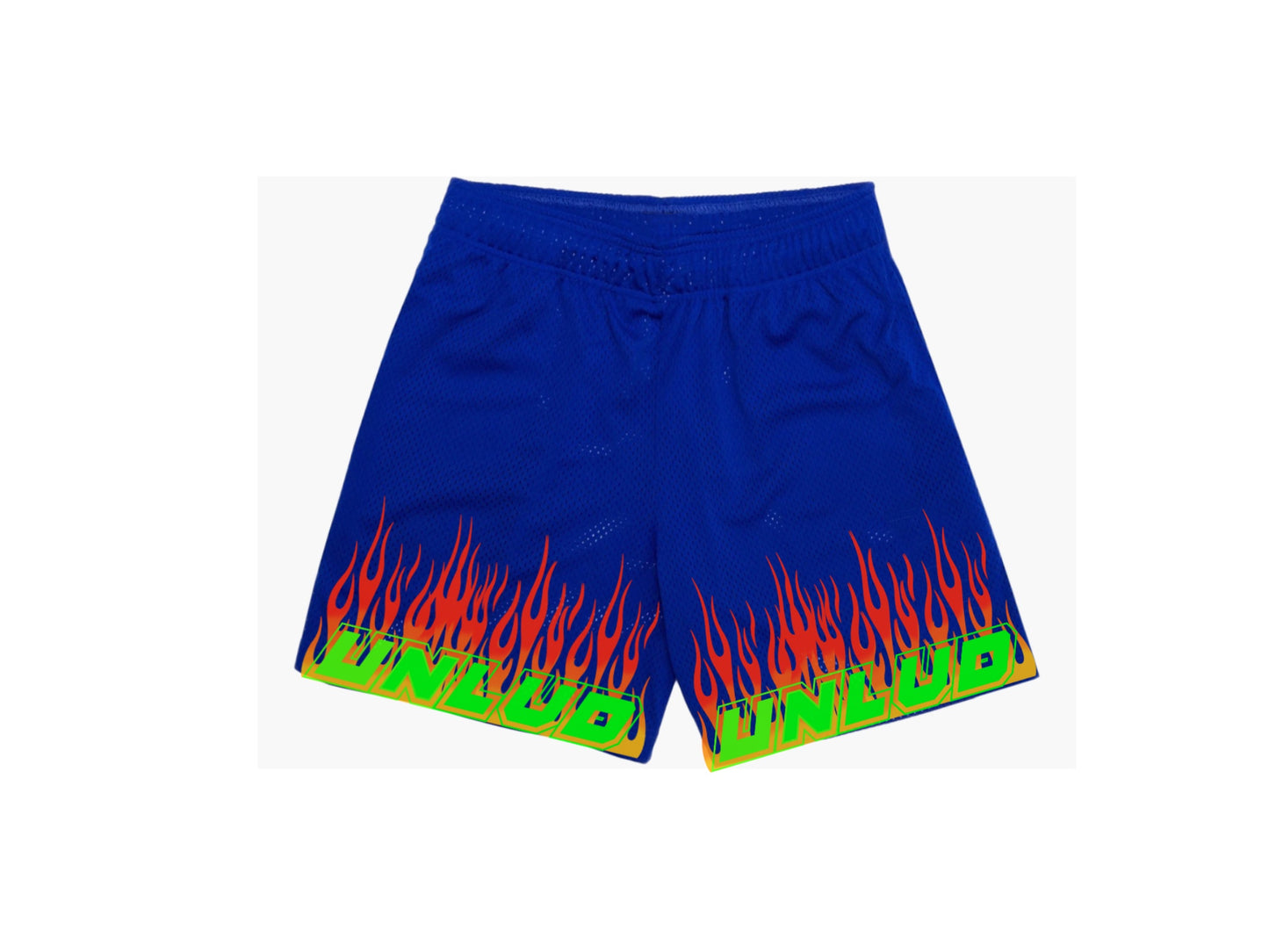 Blue Flame Shorts
