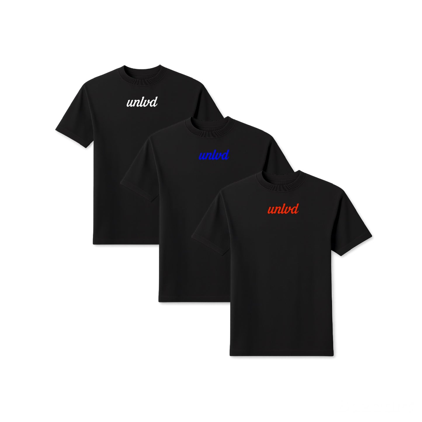 UNLVD Essential 3pack Tees