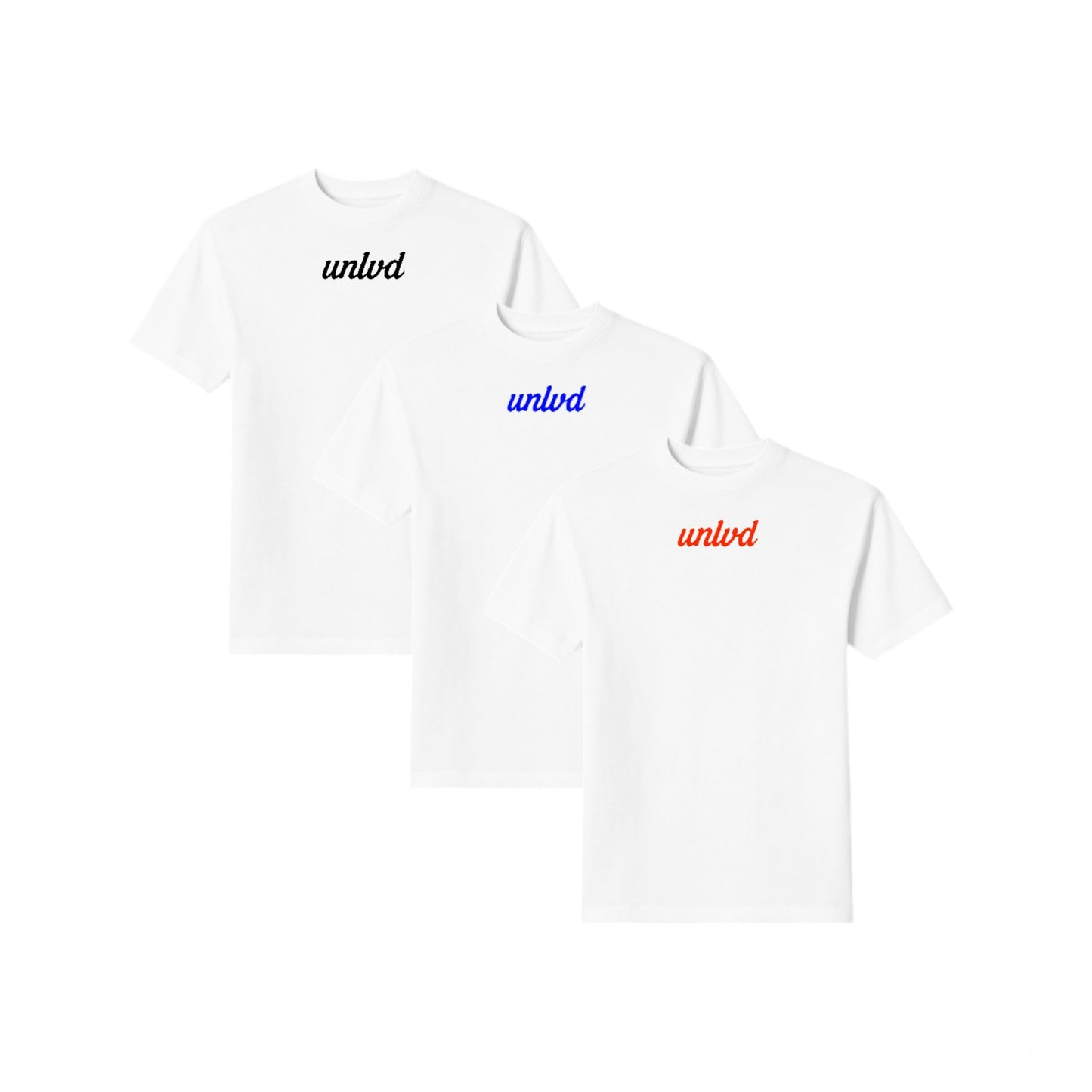 UNLVD Essential 3pack Tees